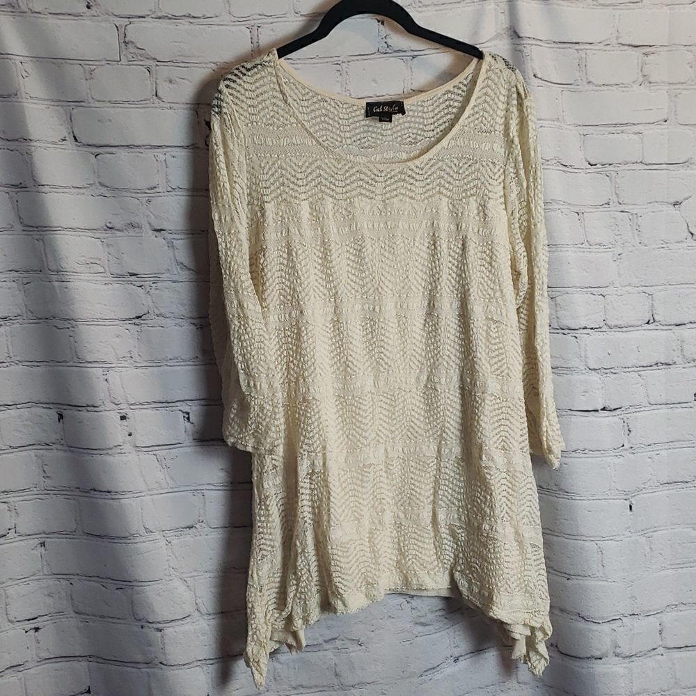 ‎Cal Style Laced Dress/shirt